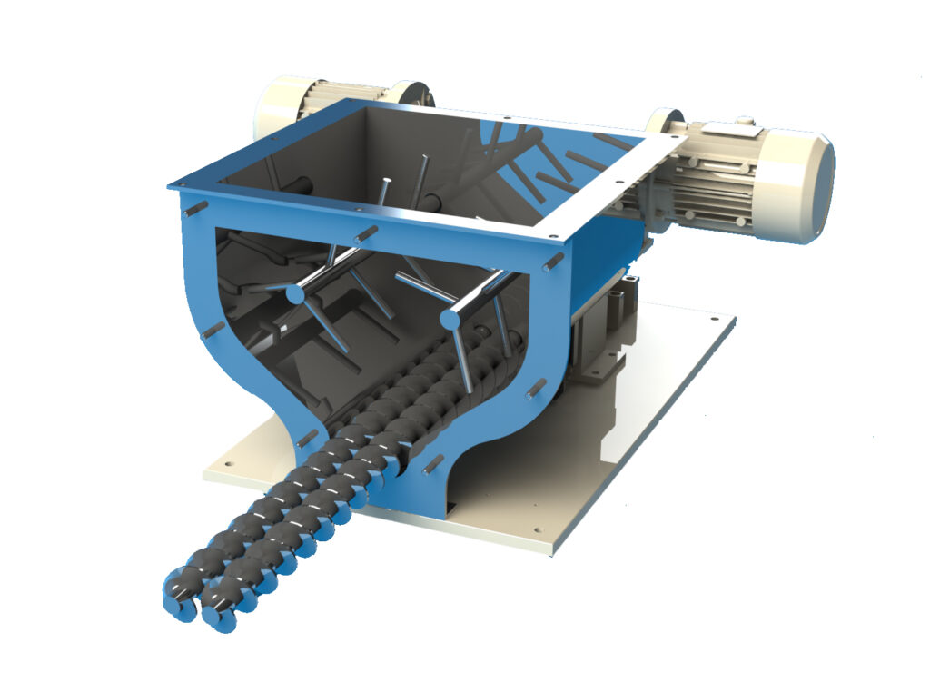 Twin Screw Twin Agitator
